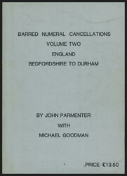 POSTMARKS: 'Barred Numeral Cancellations of England' (Vols 2-6) by ...