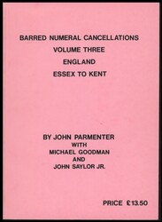 POSTMARKS: 'Barred Numeral Cancellations of England' (Vols 2-6) by ...