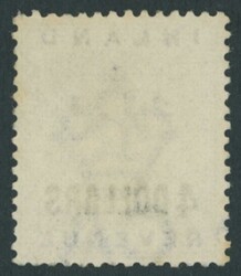 1888-89 'INLAND/REVENUE' Surcharges on Revenues '4 DOLLARS' green ...