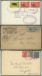 POSTAL HISTORY: Collection mostly on album pages including pre-WWII ...