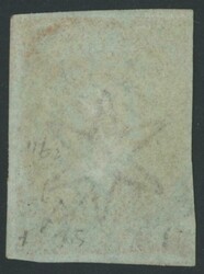 1857 QV Perkins Bacon Blued Paper with Large Star Watermark Imperf 6d ...