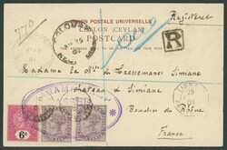 1901 (Aug 24) Boer War Prisoners of War usage of beautiful Undivided ...
