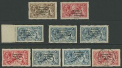 Selection of Overprints on Great Britain from 1922 KGV Heads Dollard ...