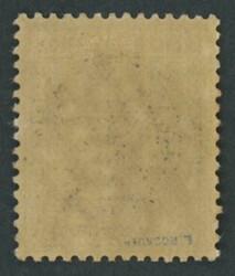 1890 QV Keyplates Diamond Jubilee 'SEXAGENARY' Handstamps 5/- green & ...