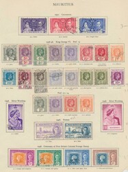 Selection of KGVI-QEII issues including mint 1938-48 to 10r Ordinary ...