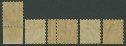 1913-24 KGV Heads ½d to £1 set SG 3-17 (Scott 2-16) plus extra ...