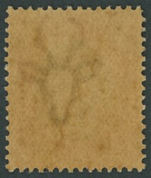 1913-24 KGV Heads £1 pale olive-green & red SG 17a (Scott 16 shade ...