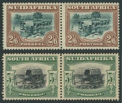 1927-30 Pictorials London Printings Perf 14x13½ 2d, 3d, 2/6d & 5/- ...