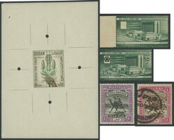 Collection remainders in five stockbooks from Overprints on Egypt to ...