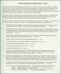 1927-45 commercial airmails on annotated pages mostly pre-WWII ...