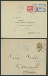 POSTAL HISTORY: Selection of covers including 1938 native cover from ...