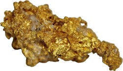 Gold/Quartz nugget (2.63g) total agw +/-2.5g, found in Tasmania.