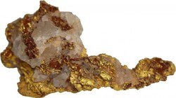 Gold/Quartz nugget (3.03g) total agw +/-2.3g, found in Pilbara ...