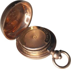 Gold soveriegn case 9ct by Dennison Watch Case Co, engraved inside ...