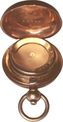 Gold soveriegn case 9ct by Dennison Watch Case Co, engraved inside ...