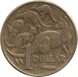 2000 $1 Mob of Roos muled with 10c obverse with at least 270 degrees ...
