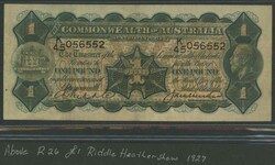 1923-61 10/- to £10 collection with 10/- 1923 Miller/Collins R04, ...