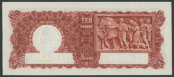 1940 KGVI £10 Sheehan/McFarlane R58L Last Prefix serial 'V/5 018672' ...