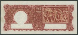 1943 KGVI £10 Armitage/McFarlane R59F First Prefix serial 'V/5 ...