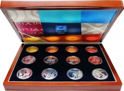 2004 Athens Olympics €10 silver (34g 0.925) coin cased set of ...
