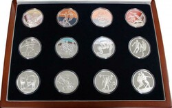 2004 Athens Olympics €10 silver (34g 0.925) coin cased set of ...