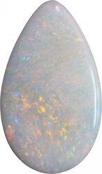 Coober Pedy (SA) white solid oval teardrop greybase mix of colours, ...