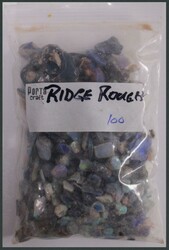 Lightning Ridge (NSW) rough, small to medium pieces in bag, many blue ...