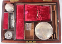 Antiques Tabletop Stereoscope Viewer, portable writing slope & wooden ...