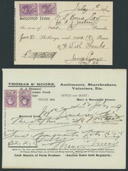 AUSTRALIA - QUEENSLAND: Six cartons of 1911-1920s original legal ...