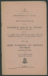 AUSTRALIA - VICTORIA: Box of Government Papers including 'Report on ...