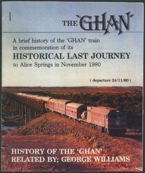 1957-2008 collection covering Central Australia Railway, ...