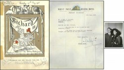 Laurence Olivier & Vivien Leigh 1948 Australian Tour Scrap book with ...