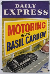 Daily Express circa 1960 posters 'Daily Express, Over the Sticks, ...