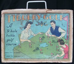 Golf & Croquet 1930s-40s games 'Tiddley Golf' & 'The Popular Game of ...