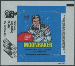 Wrappers - Topps 1979-90 collection comprising 1979 Star Trek (55), ...