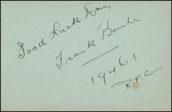 Autographs 1946 Autograph Book with 27 signatutures noted footballers ...