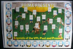 Posters Collection including AFL (4); 1985 Prima 'Legends of the VFL ...
