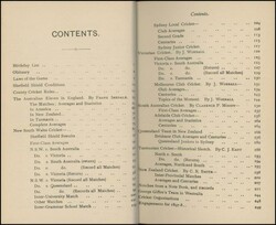 Book 'Australian Cricket Annual' edited by John C Davis, 2nd Year ...