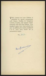 Book 'Farewell to Cricket' by Don Bradman, deluxe edition No.102 ...