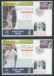 Covers 1974-2007 collection of commemorative covers (239) many with ...
