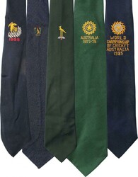 Cricket Ties extensive collection including 1958 NZ tour to England, ...