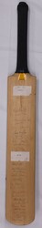 1986-87 Australia v England full size cricket bat, signed on front by ...