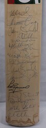 1994 South Africa 'Kookaburra' cricket bat, with 16 signatures on ...