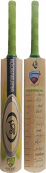 2007 Australian Team v New Zealand 'Kookaburra' cricket bat with 13 ...