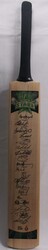 2013-14 Melbourne Stars cricket bat with 19 signatures including ...