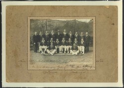 1934 Australian Team team photograph showing Australian team in their ...