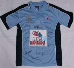 Australia's Big Bash Shirt with SCG 22nd February 2009, Cricket NSW & ...