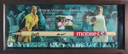 SHANE WARNE: Display 'Shane Warne - Best Ever' comprising cricket ...
