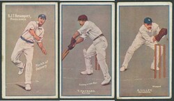 Collection 1906-2022 cricket cards, noted 1906 Sniders & Abrahams ...
