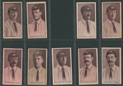 1905 Sniders & Abrahams 'Australian Cricket Team 1905', complete set ...